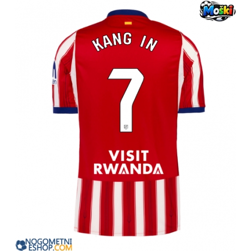 Moški Nogometni dresi Atletico Madrid Lee Kang-in #7 Domači 2026-27 Kratek Rokav